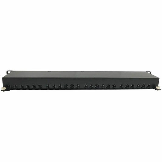 Eaton Tripp Lite Series 24-Port Cat6a Shielded Patch Panel - 10 Gbps, STP, 1U Rack Mount