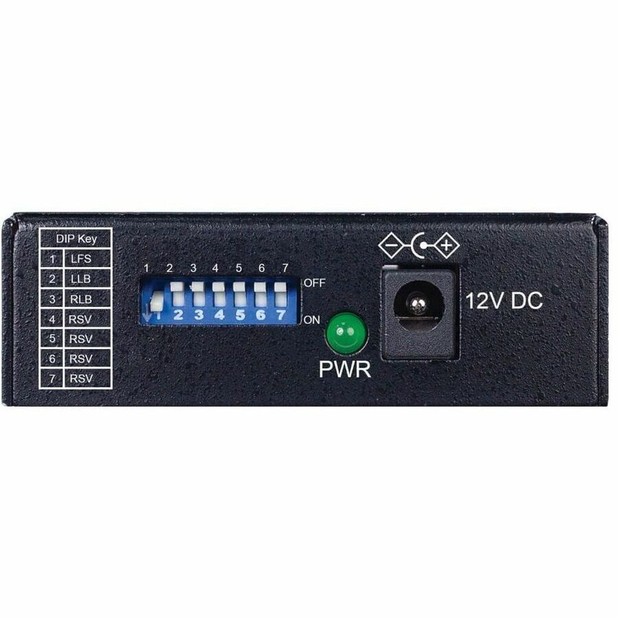 Eaton Tripp Lite N784-H01-SCMM Hardened Copper to Fiber Media Converter – 10/100 Mbps, Multimode Fiber, 2 km Range