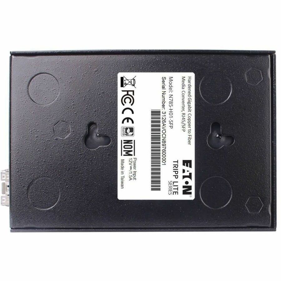 Eaton Tripp Lite Series Hardened Gigabit Fiber to Ethernet Media Converter N785-H01-SFP