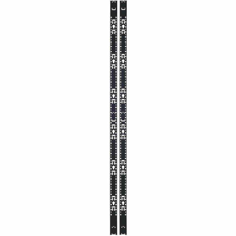 Eaton Tripp Lite Series 42U Rack Enclosure Single-Width Vertical Equipment Management Bars, 1 Pair