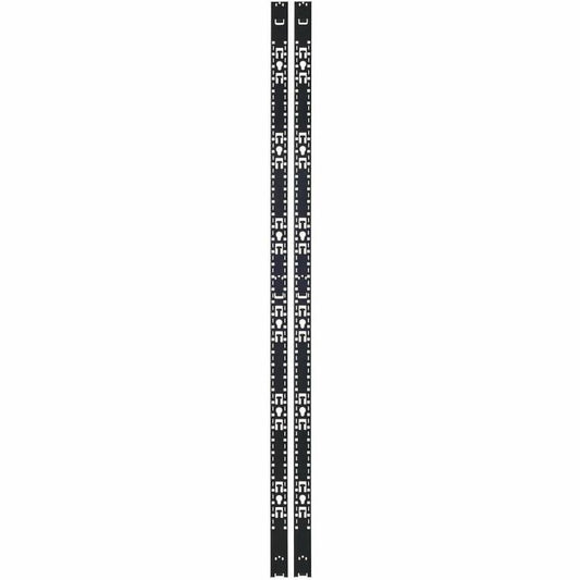 Eaton Tripp Lite Series 42U Rack Enclosure Single-Width Vertical Equipment Management Bars, 1 Pair
