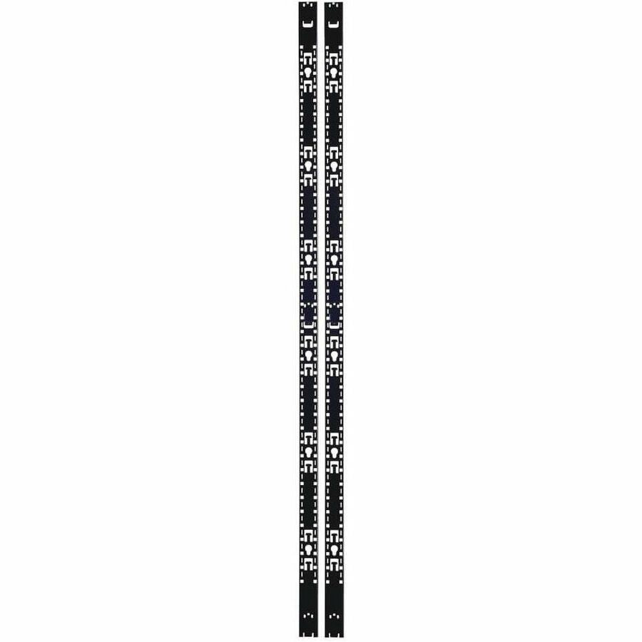 Eaton Tripp Lite Series 42U Rack Enclosure Single-Width Vertical Equipment Management Bars, 1 Pair