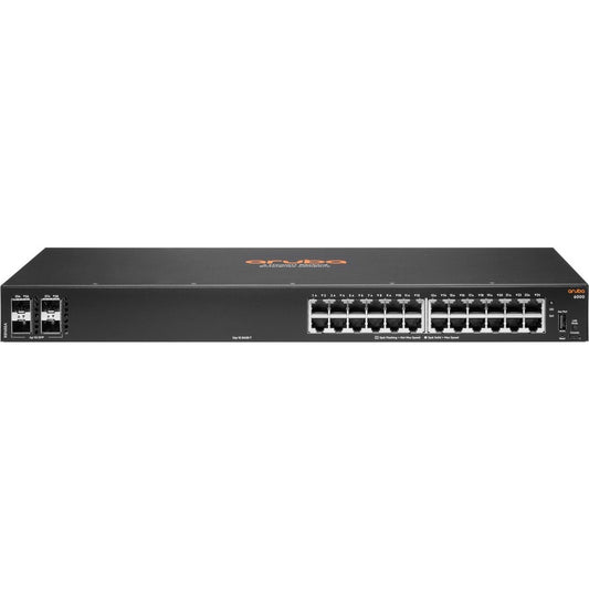 Hewlett Packard Enterprise R8N88A#ABA Aruba CX 6000 24G 4SFP Managed Ethernet Switch