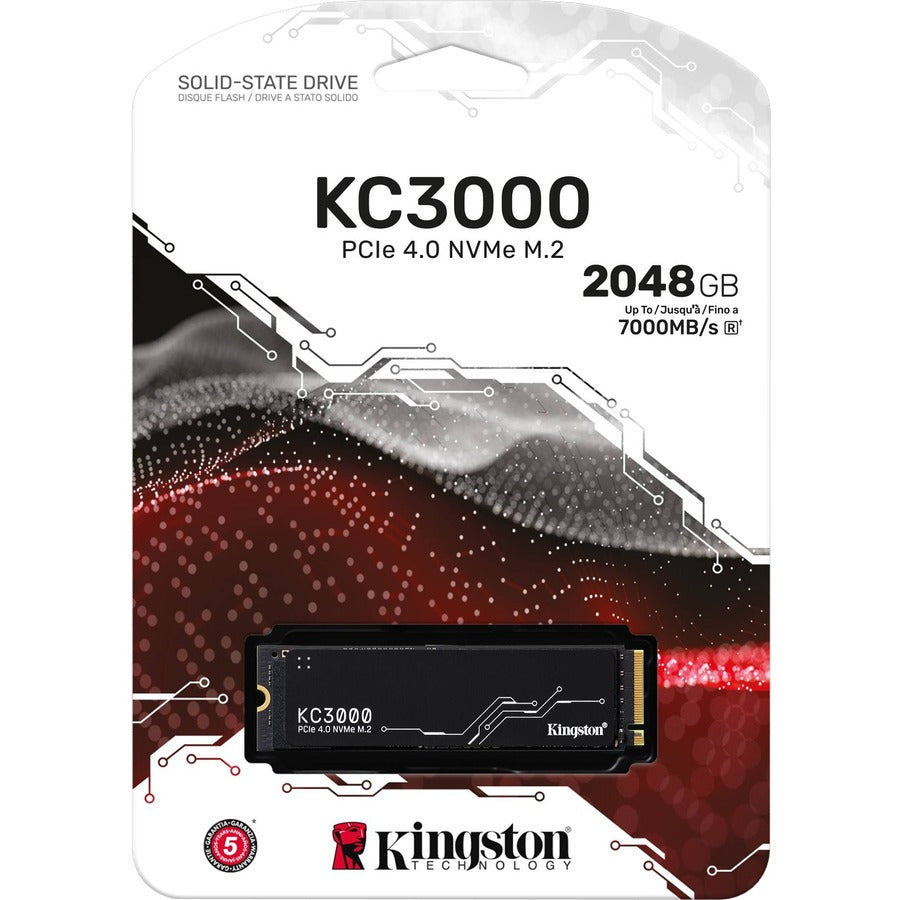 Kingston KC3000 2TB PCIe 4.0 NVMe M.2 SSD for High-Performance Computing