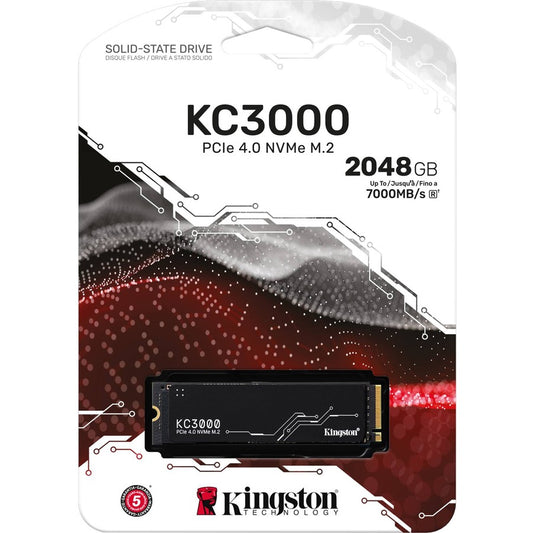 Kingston KC3000 2TB PCIe 4.0 NVMe M.2 SSD for High-Performance Computing