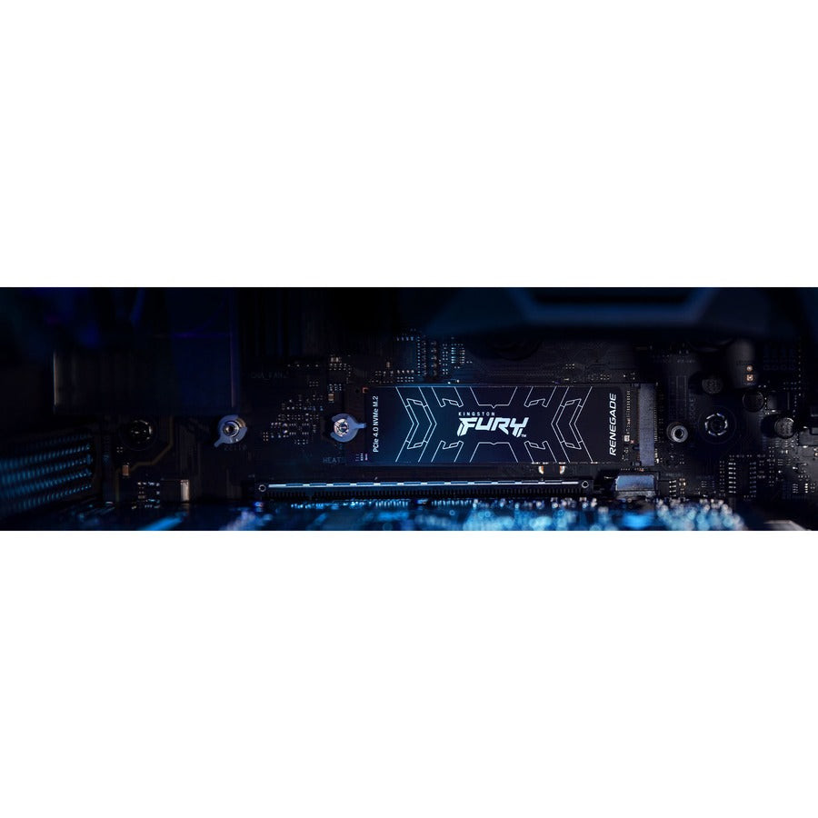 Kingston FURY Renegade 4TB PCIe 4.0 NVMe M.2 SSD - High-Performance Internal Storage for Gaming and Enthusiasts