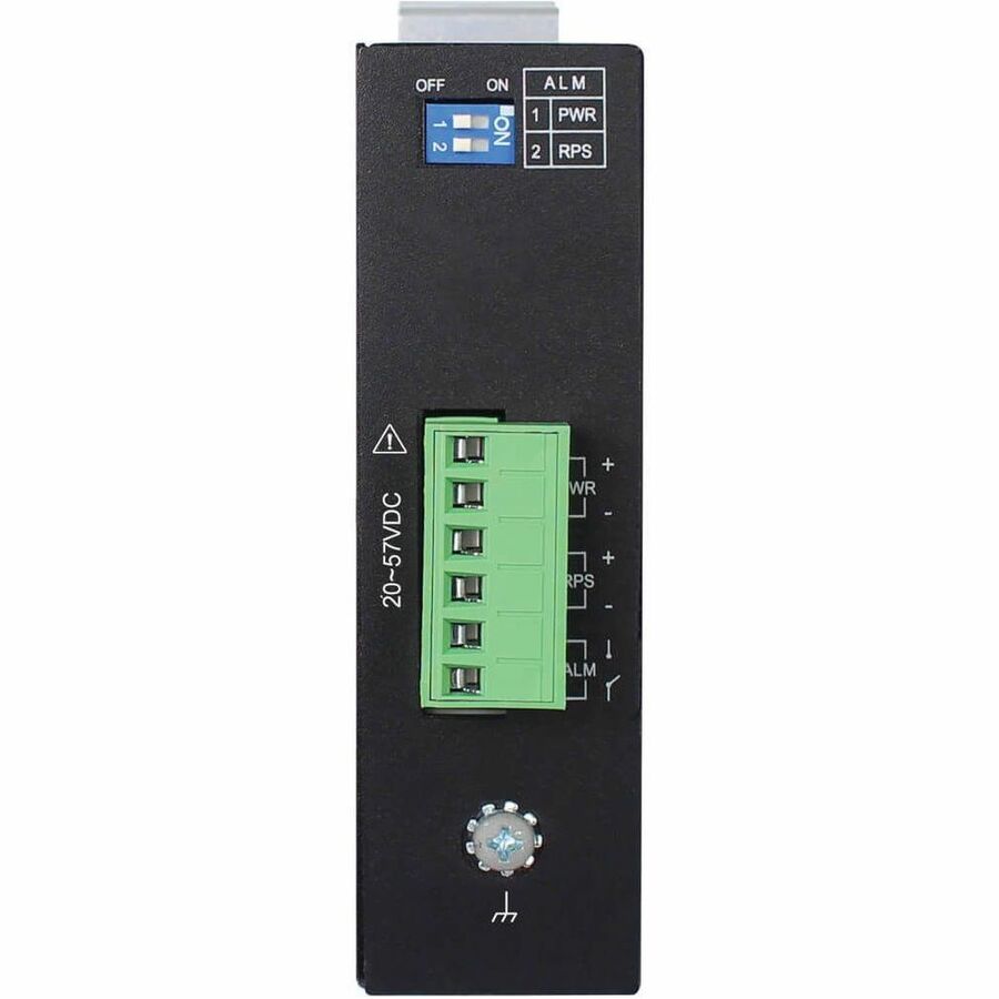 Eaton Tripp Lite Series 5-Port Managed Industrial Gigabit Ethernet Switch - 10/100/1000 Mbps, SFP Slot, -40°F to 167°F, DIN Rail Mount