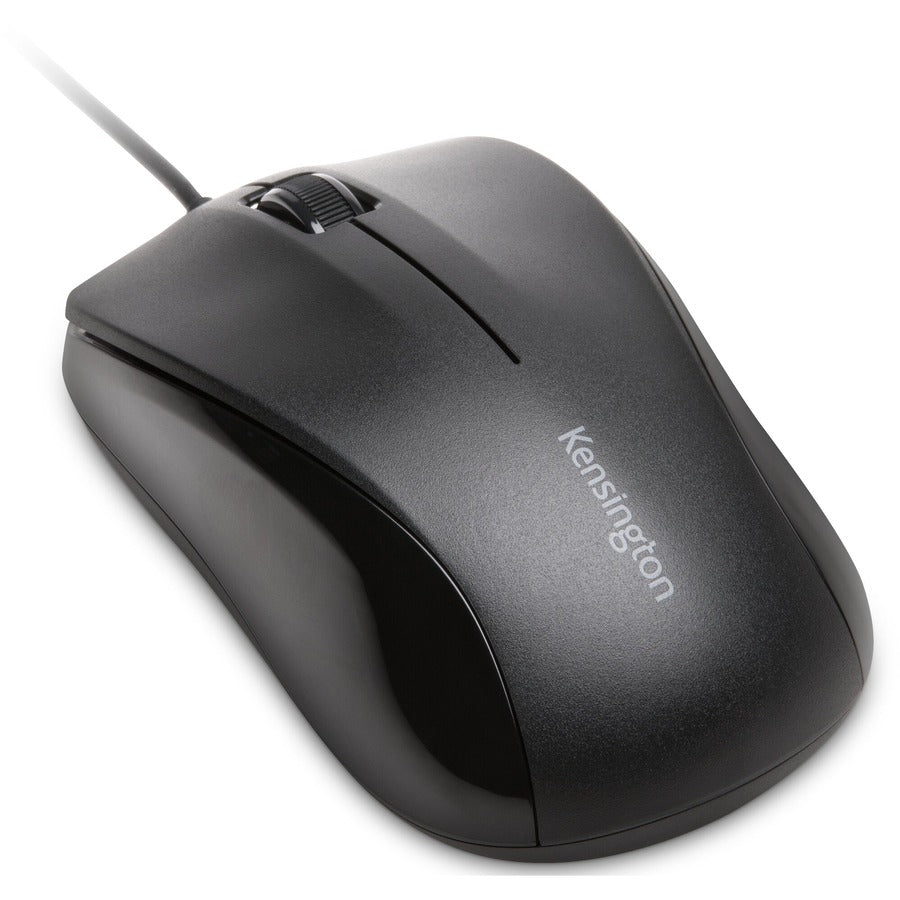 Kensington Wired Mouse for Life - Reliable Symmetrical USB Optical Mouse with Scroll Wheel