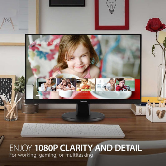 ViewSonic VA2247-MH 22-Inch Full HD LED Monitor with FreeSync, HDMI & VGA