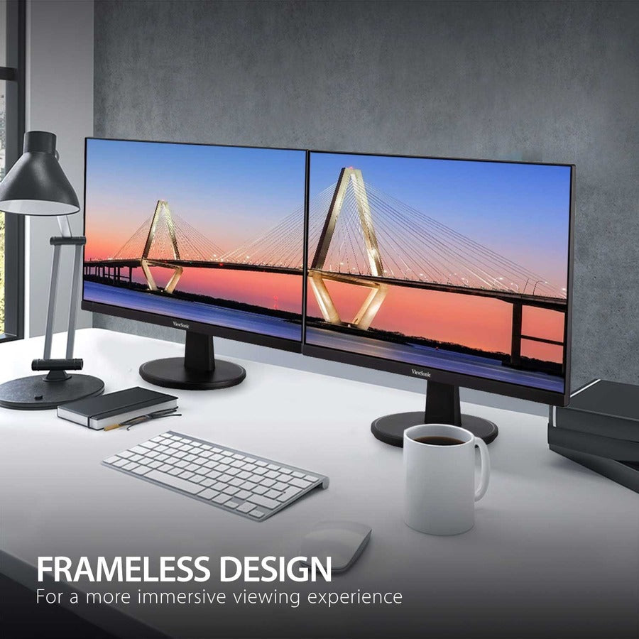 ViewSonic VA2247-MH 22-Inch Full HD LED Monitor with FreeSync, HDMI & VGA