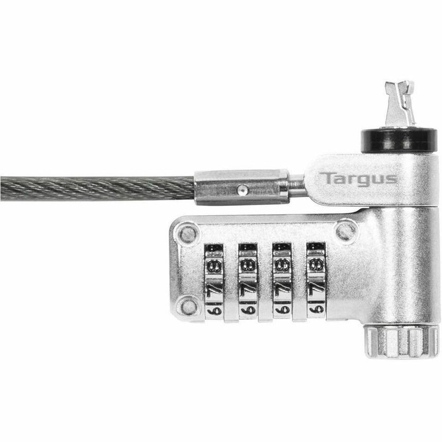 Targus DEFCON Ultimate Universal Resettable Combination Lock - 4-Digit Security Cable Lock for Laptops and Monitors