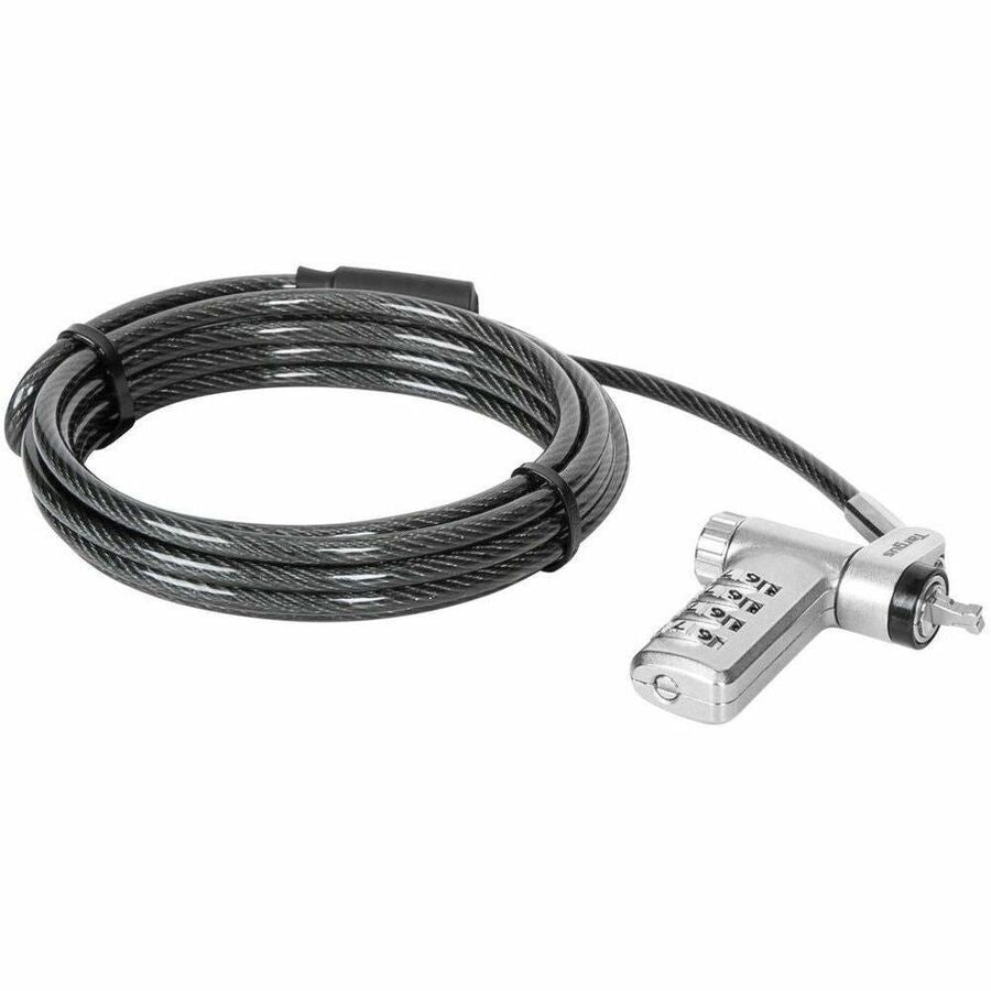 Targus DEFCON Ultimate Universal Resettable Combination Lock - 4-Digit Security Cable Lock for Laptops and Monitors