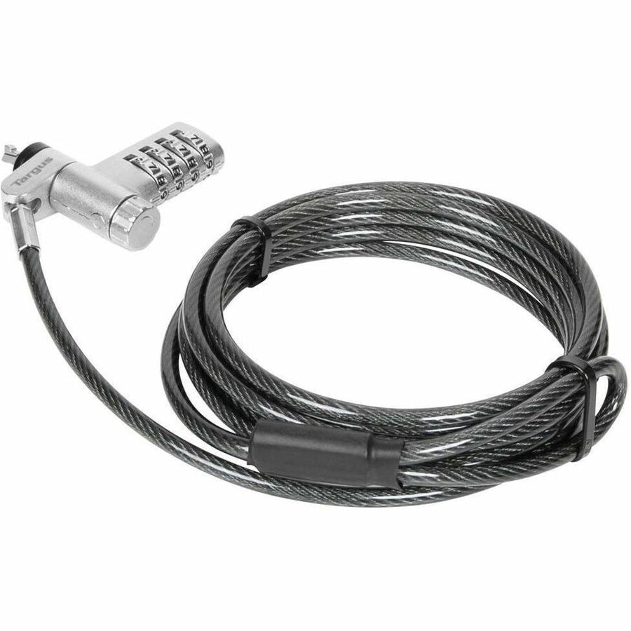 Targus DEFCON Ultimate Universal Resettable Combination Lock - 4-Digit Security Cable Lock for Laptops and Monitors