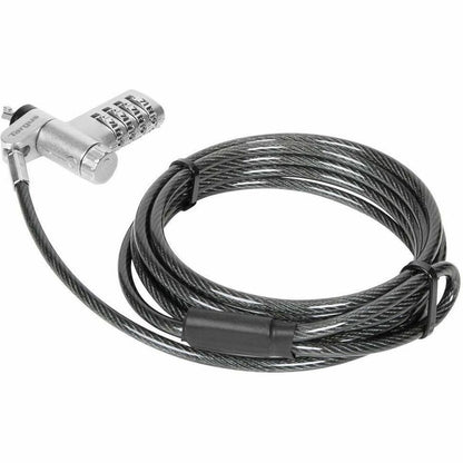 Targus DEFCON Ultimate Universal Resettable Combination Lock - 4-Digit Security Cable Lock for Laptops and Monitors