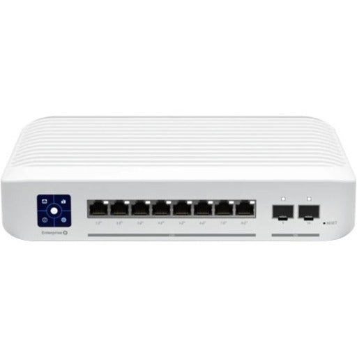 Ubiquiti Inc. Switch Enterprise 8 PoE – Layer 3 Managed Switch with 8 2.5 GbE PoE+ Ports and Dual 10G SFP+ Uplink Ports