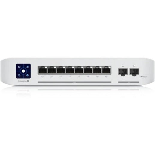 Ubiquiti Inc. Switch Enterprise 8 PoE – Layer 3 Managed Switch with 8 2.5 GbE PoE+ Ports and Dual 10G SFP+ Uplink Ports