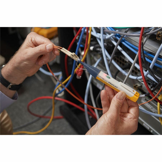 Fluke Networks FiberLert Live Fiber Detector – Compact Optical Fiber Test Tool