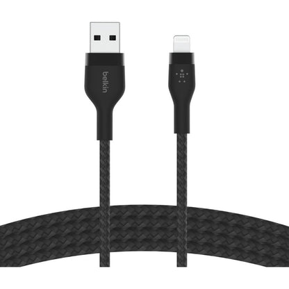 Belkin BoostCharge Pro Flex Lightning to USB-A Cable – Durable, Flexible, MFi-Certified Charging & Data Transfer Cord