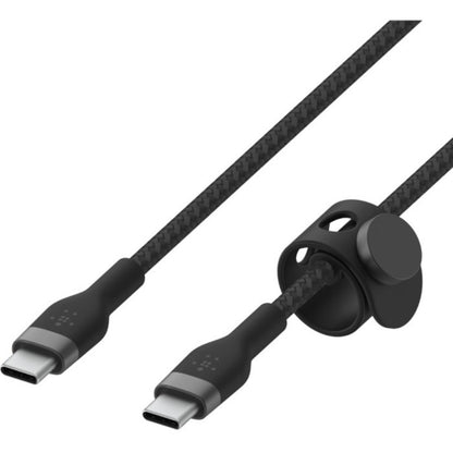 Belkin BoostCharge Pro Flex 60W USB-C to USB-C Cable - Braided Silicone, Fast Charging, 6.6 ft