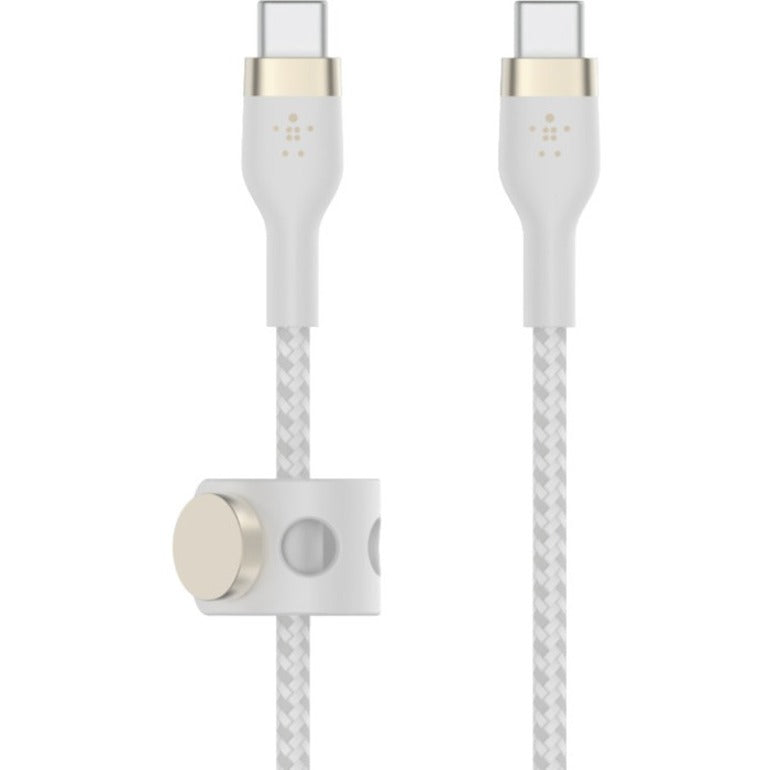 Belkin BoostCharge Pro Flex USB-C to USB-C Cable 60W for Fast Charging and Data Transfer