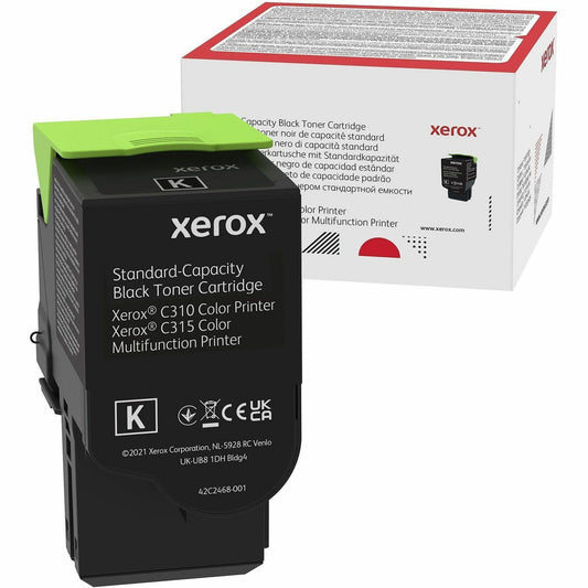 Xerox Genuine 006R04356 Black Toner Cartridge for Xerox C310 & C315 Printers