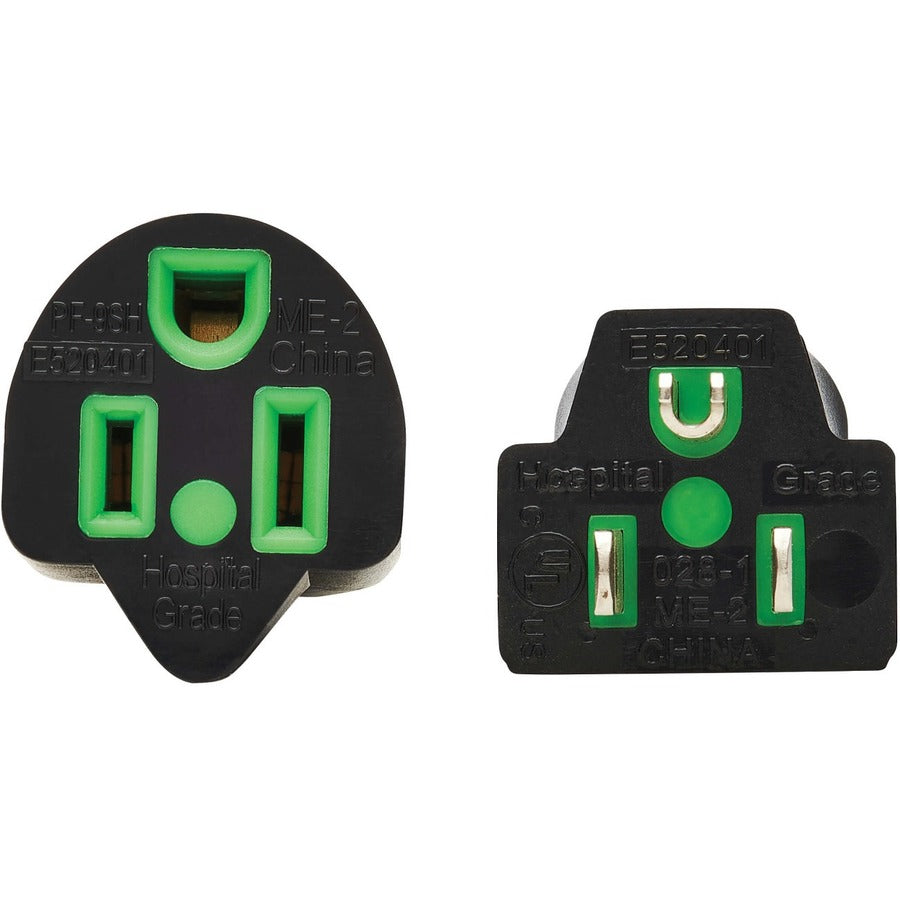 Eaton Tripp Lite Series Safe-IT Hospital-Grade Power Extension Cord 10 ft Black