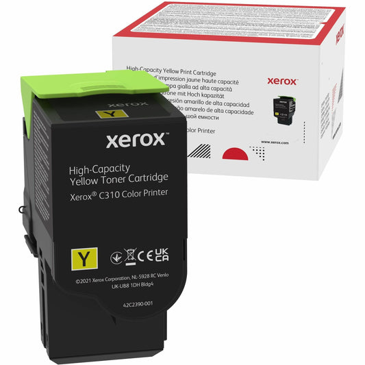 Xerox Genuine C310 Color Printer Yellow High Capacity Toner Cartridge 006R04367