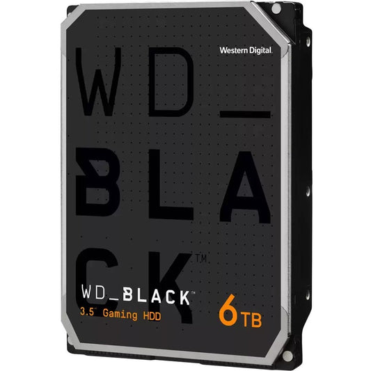 Western Digital Black WD6004FZWX 6TB Internal 3.5-Inch SATA Hard Drive for Gaming and Data Storage