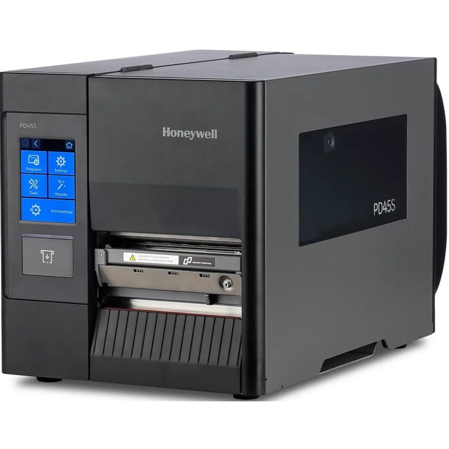 Honeywell PD45 Industrial Thermal Transfer Printer – Monochrome Label Printer with Fast Ethernet and LCD Display