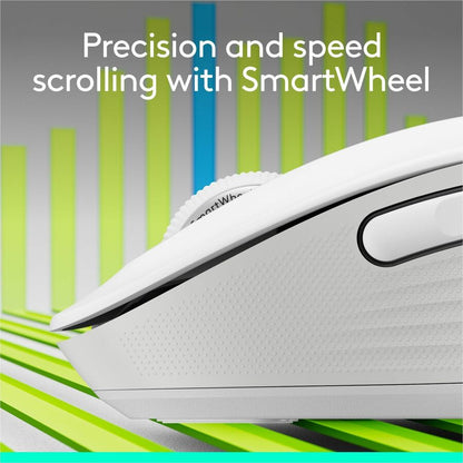 Logitech Signature M650 Wireless Mouse – Off-White, Small to Medium Hands, 2-Year Battery Life, Silent Clicks