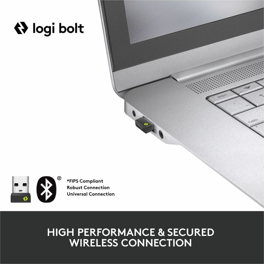 Logitech Signature M650 Wireless Mouse for Business – Secure Bluetooth and Logi Bolt Connectivity, Graphite