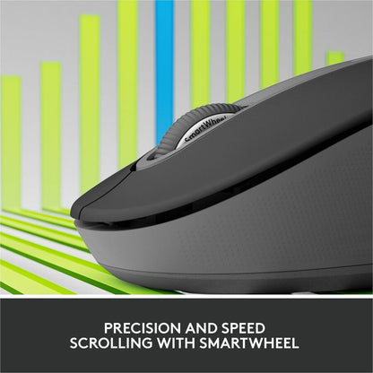 Logitech Signature M650 Wireless Mouse for Business – Secure Bluetooth and Logi Bolt Connectivity, Graphite