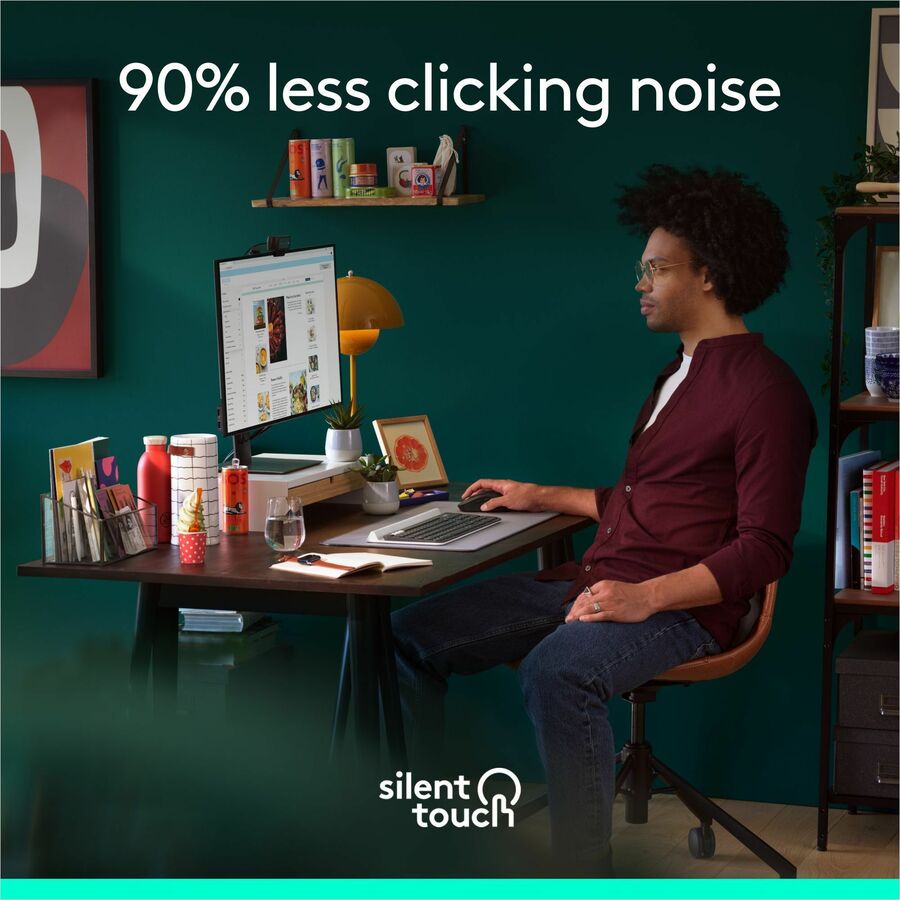 Logitech Signature M650 L Wireless Mouse for Large Hands - 2-Year Battery Life, Silent Clicks, Graphite