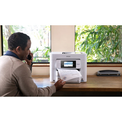 Epson WorkForce Pro WF-C4810 Color Multifunction Printer - Fast, Reliable Inkjet Printing