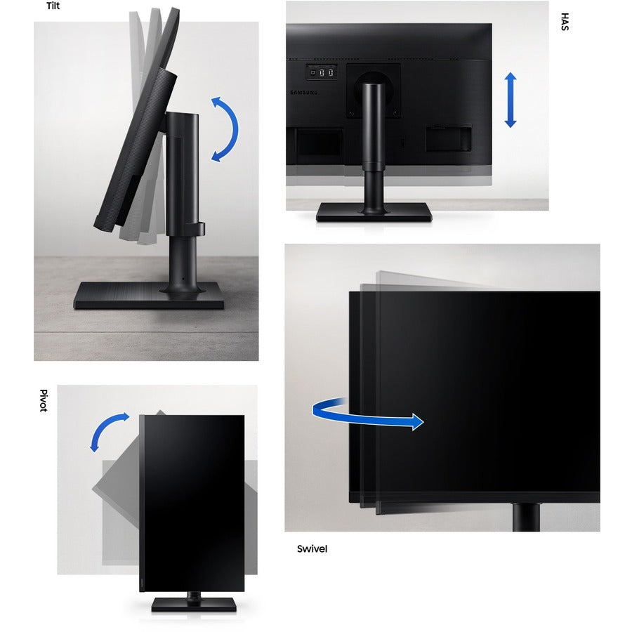 Samsung F22T454FQN 22-Inch Full HD IPS Monitor with Adjustable Stand and Multiple Connectivity