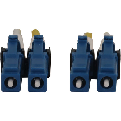 Eaton Tripp Lite Series 400G Duplex Singlemode OS2 Fiber Optic Cable with Switchable LC Connectors, 16.4 ft, Yellow Jacket