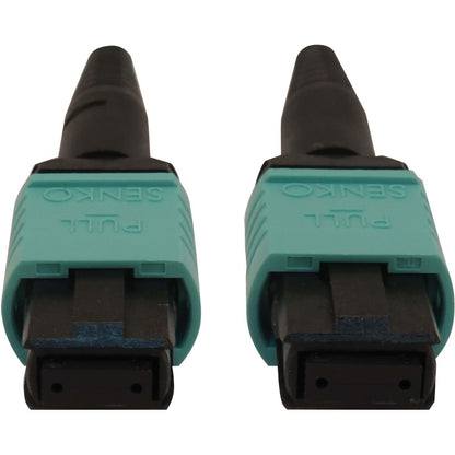 Eaton Tripp Lite Series 40/100/400 GbE Multimode Fiber Optic Cable N844B-05M-12-P