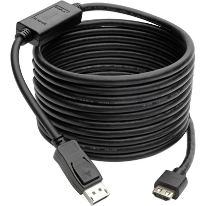 Eaton Tripp Lite Series P582-015-HD-V4A 15 ft. DisplayPort 1.4 to HDMI 4K Adapter Cable with HDR and HDCP 2.2