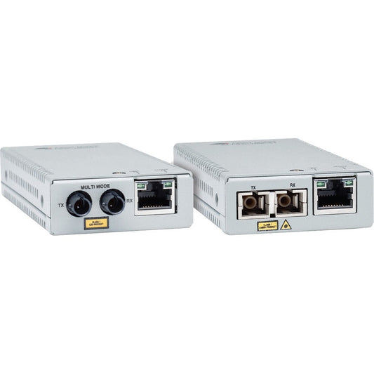 Allied Telesis MMC Series AT-MMC1000/SP-60 Gigabit Mini Media Converter for Fiber and Ethernet Networks
