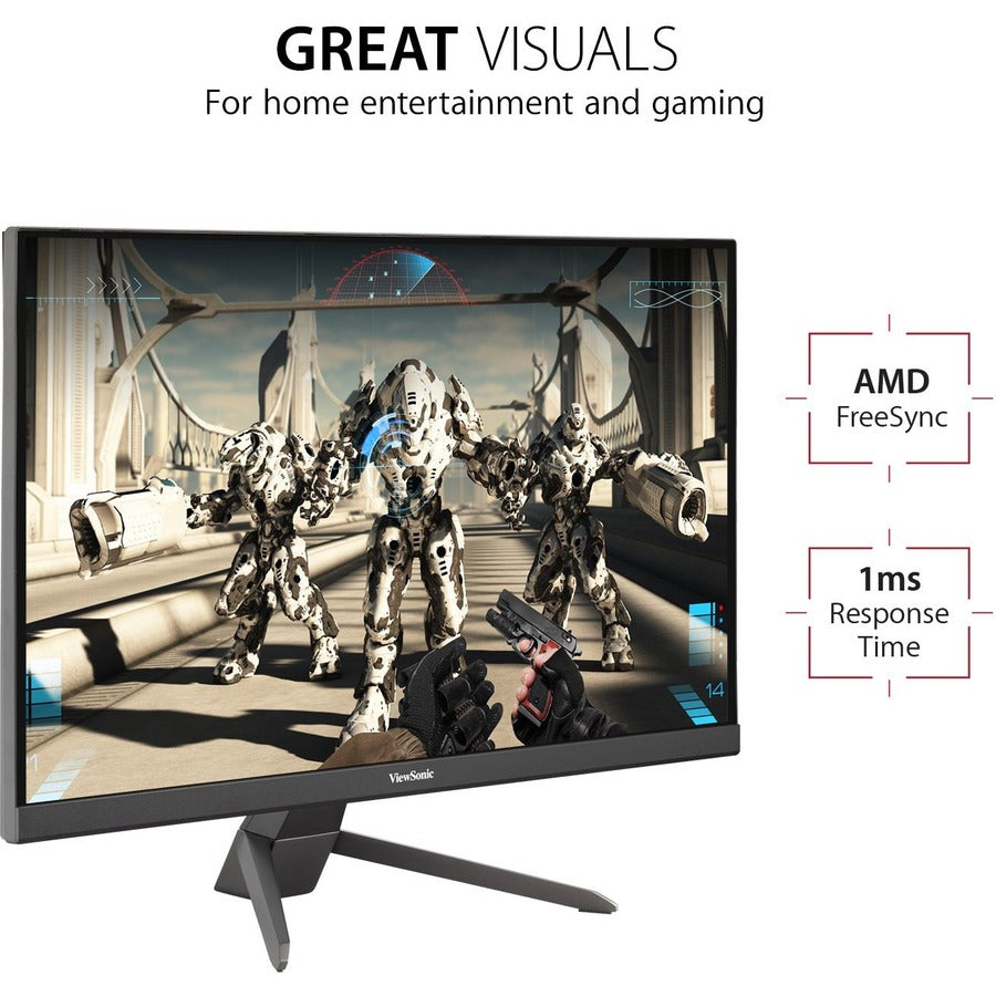 ViewSonic VX2267-MHD 22-Inch Full HD Gaming Monitor with 1ms Response Time and AMD FreeSync Technology