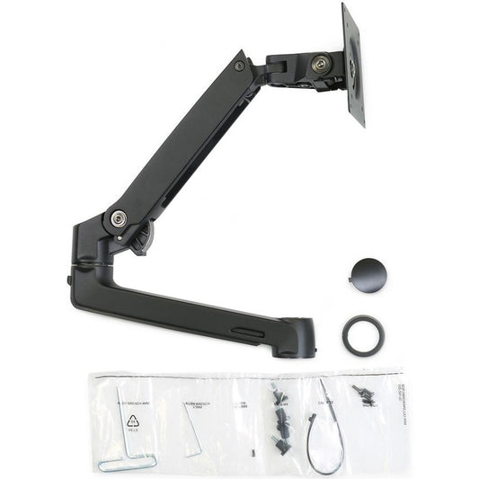 Ergotron LX Arm, Extension and Collar Kit – Matte Black for Multi-Monitor Desk Setup