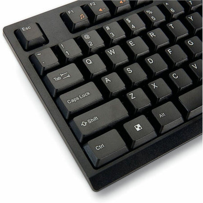 Verbatim America LLC Wired Keyboard and Mouse Combo – Reliable USB Connection with Multimedia Hot Keys and 1000 DPI Ambidextrous Mouse