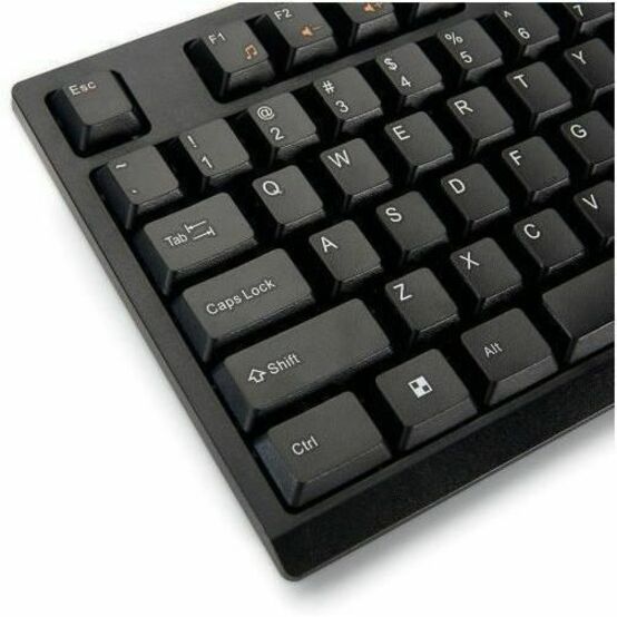 Verbatim America LLC Wired Keyboard (Part No. 70735) with Multimedia Hot Keys and LED Indicators