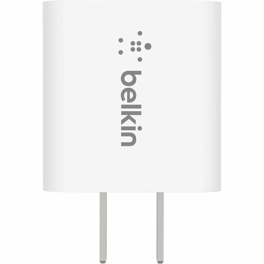 Belkin 20W Portable USB-C Wall Charger - 2 Pack White Power Adapter for Notebooks and Mobile Devices