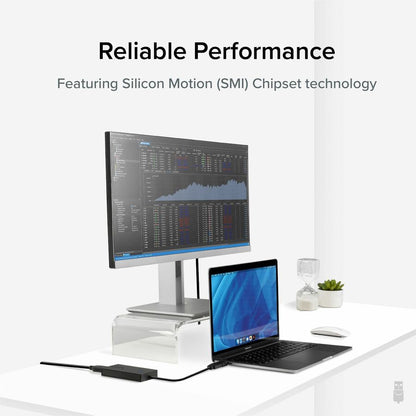 Plugable UGA-DP-S USB-C and USB 3.0 to DisplayPort Adapter for Multi-Monitor Setup