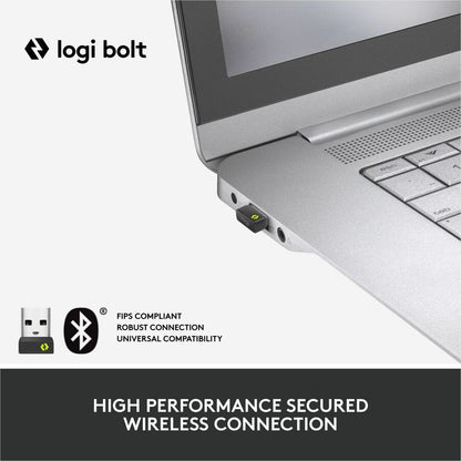 Logitech Lift for Business Left-Handed Vertical Ergonomic Mouse - Wireless Bluetooth & Logi Bolt USB