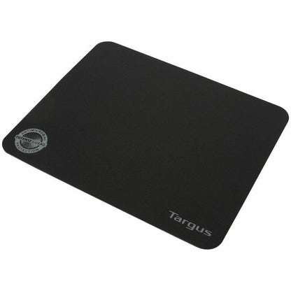 Targus Ultraportable Antimicrobial Mouse Mat – Black, Lightweight, Anti-slip for Precise Control