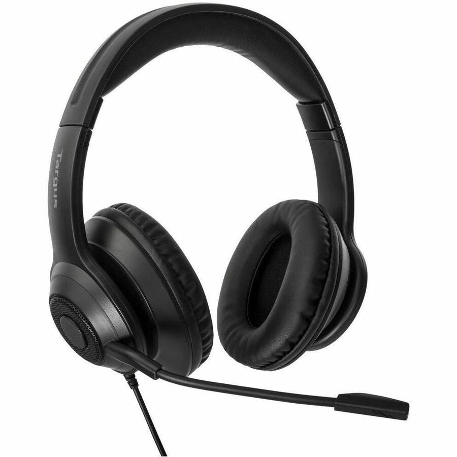 Targus AEH102TT Wired Stereo Headset with Noise-Canceling Microphone and In-Line Volume Control