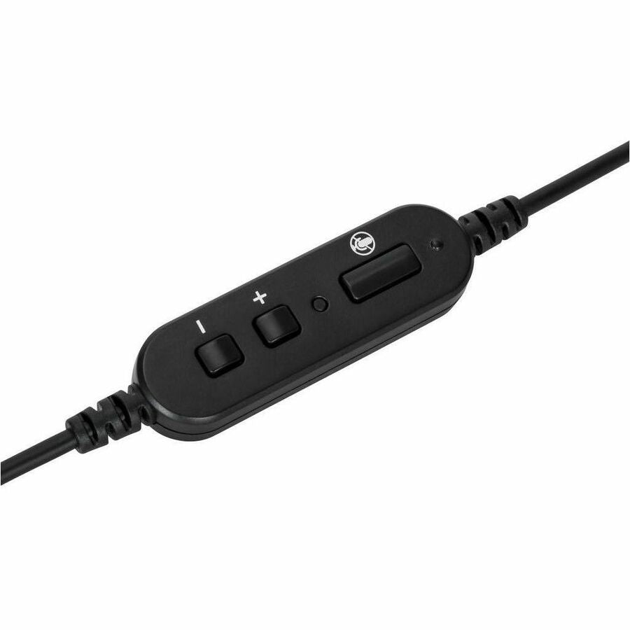 Targus AEH102TT Wired Stereo Headset with Noise-Canceling Microphone and In-Line Volume Control