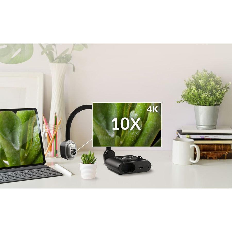 AVer F50+ 4K Versatile Document Camera with 13 Megapixel CMOS Sensor and 10X Optical Zoom